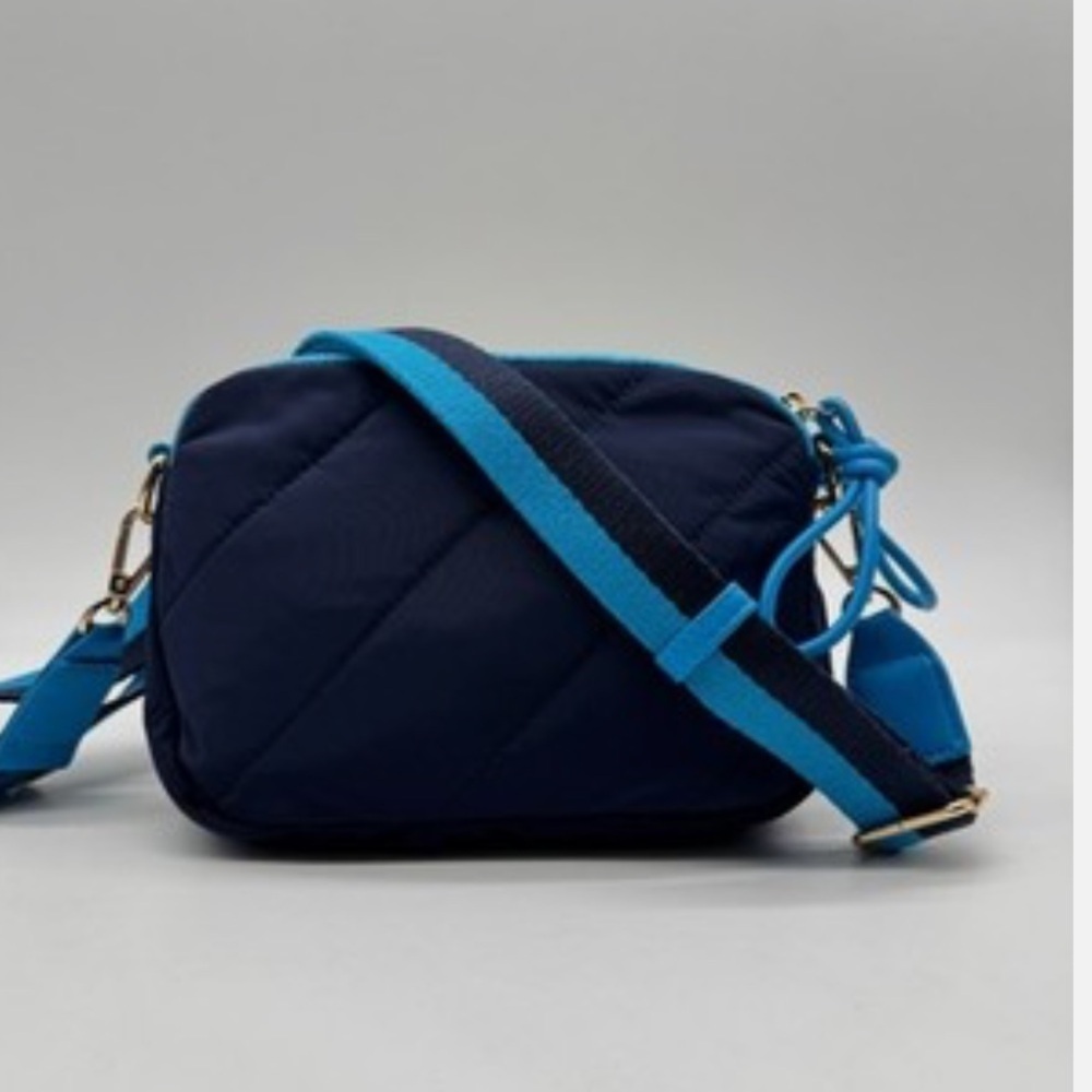 NEW WOMEN’S ON 34TH Blue Nylon Crossbody, Created for Macy's